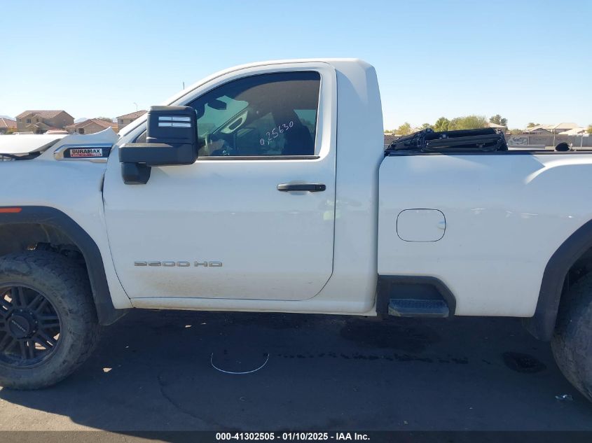 2023 GMC Sierra 2500Hd 4Wd Long Bed Pro VIN: 1GT39LEY8PF159942 Lot: 41302505