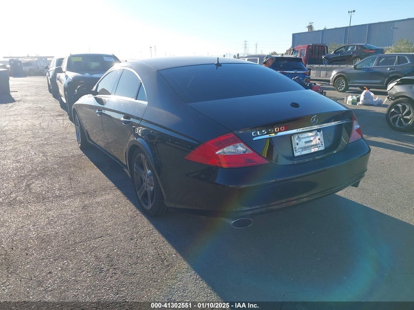 2006 MERCEDES-BENZ CLS VIN: WDDDJ75X86A057598