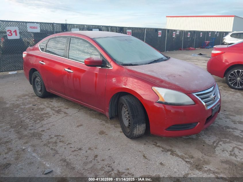 VIN 3N1AB7AP7EY324839 2014 NISSAN SENTRA no.1