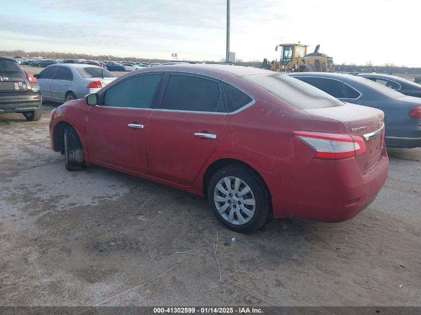 VIN 3N1AB7AP7EY324839 2014 NISSAN SENTRA no.3