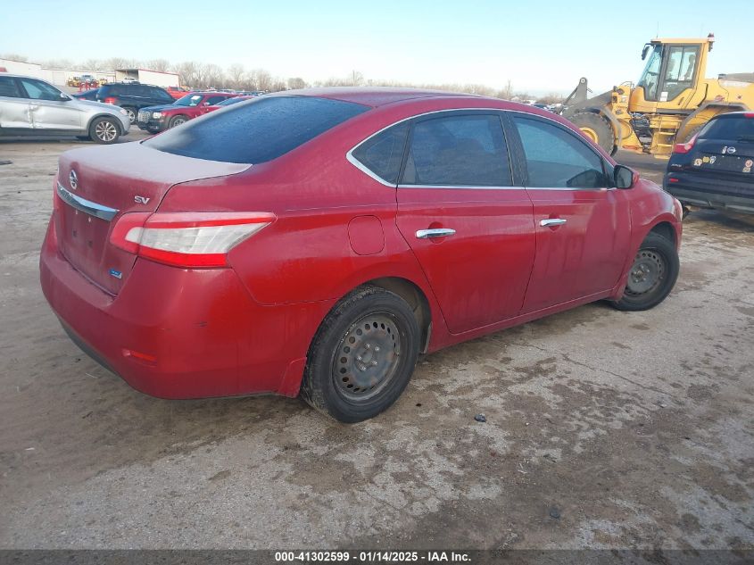 VIN 3N1AB7AP7EY324839 2014 NISSAN SENTRA no.4