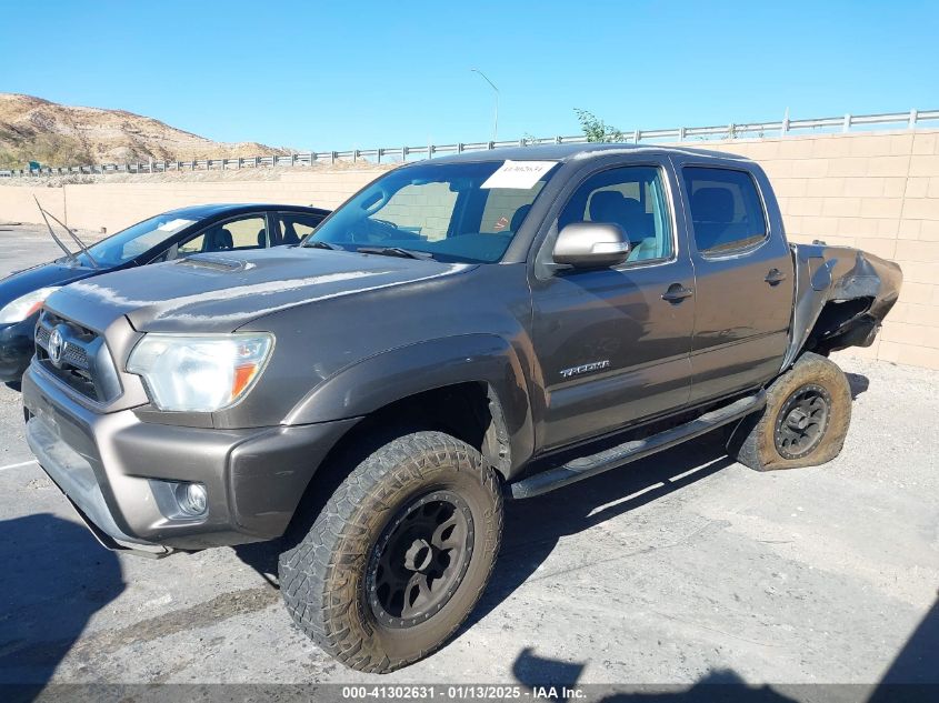 VIN 3TMJU4GN8FM185826 2015 Toyota Tacoma, Double Ca... no.14