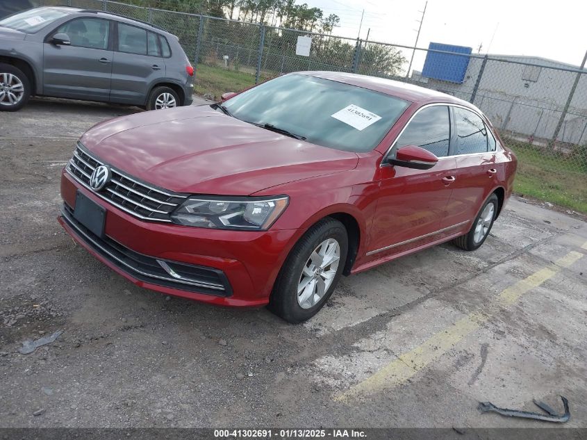 VIN 1VWAT7A32GC056895 2016 Volkswagen Passat, 1.8T S no.2