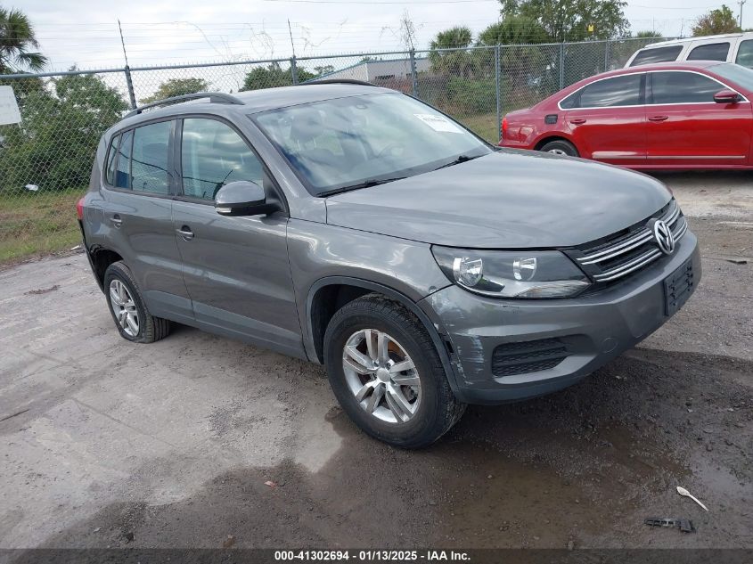 VIN WVGAV7AX2HK014780 2017 Volkswagen Tiguan, 2.0T/... no.1