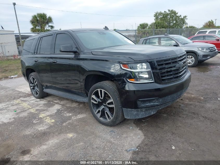 VIN 1GNSCBKCXKR127749 2019 Chevrolet Tahoe, LT no.1