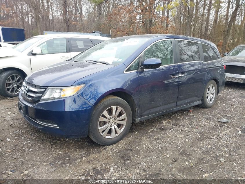 VIN 5FNRL5H42FB092127 2015 HONDA ODYSSEY no.2