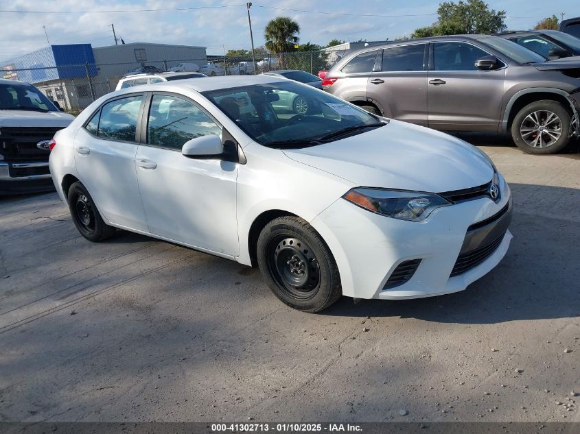 2015 TOYOTA COROLLA