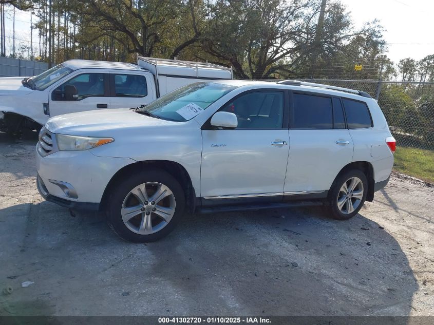 VIN 5TDDK3EH7DS210481 2013 Toyota Highlander, Limit... no.14