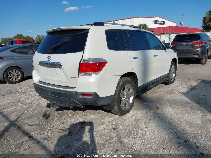 VIN 5TDDK3EH7DS210481 2013 Toyota Highlander, Limit... no.4