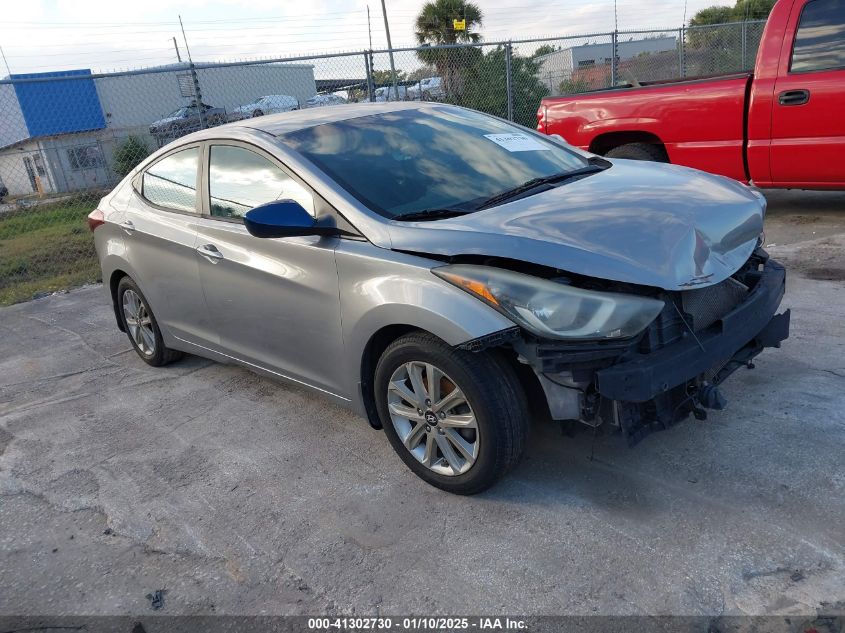 VIN KMHDH4AE4FU351194 2015 HYUNDAI ELANTRA no.1