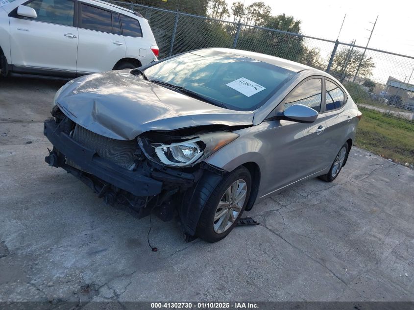 VIN KMHDH4AE4FU351194 2015 HYUNDAI ELANTRA no.2