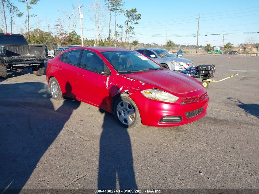 VIN 1C3CDFAA3ED677236 2014 Dodge Dart, SE no.1