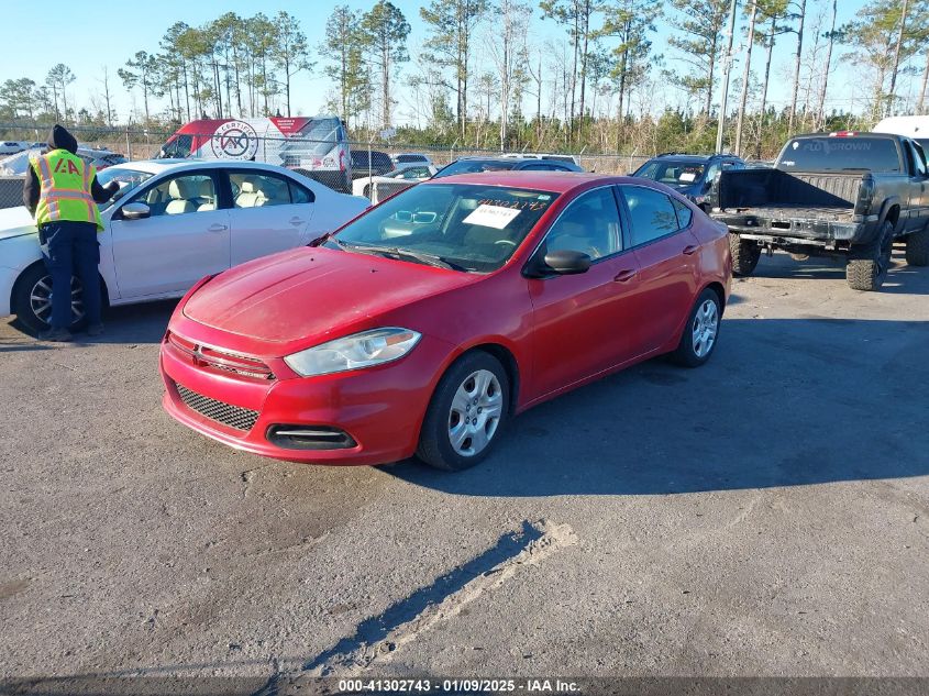 VIN 1C3CDFAA3ED677236 2014 Dodge Dart, SE no.2