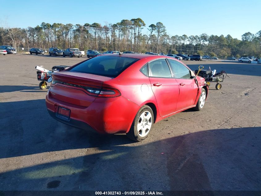 VIN 1C3CDFAA3ED677236 2014 Dodge Dart, SE no.4