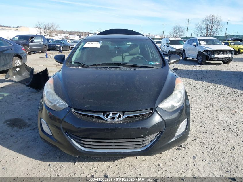 VIN 5NPDH4AEODH211333 2013 Hyundai Elantra, Gls no.11