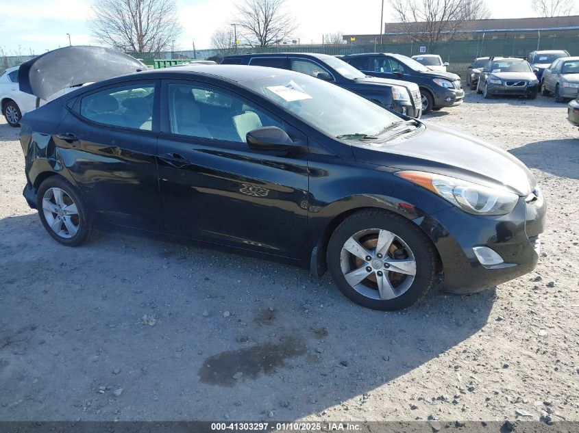 VIN 5NPDH4AEODH211333 2013 Hyundai Elantra, Gls no.1