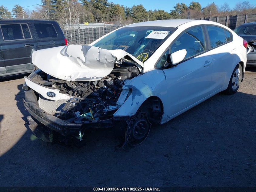 2016 KIA FORTE VIN: KNAFK4A66G5620280