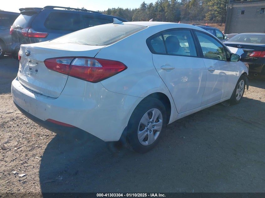 2016 KIA FORTE VIN: KNAFK4A66G5620280