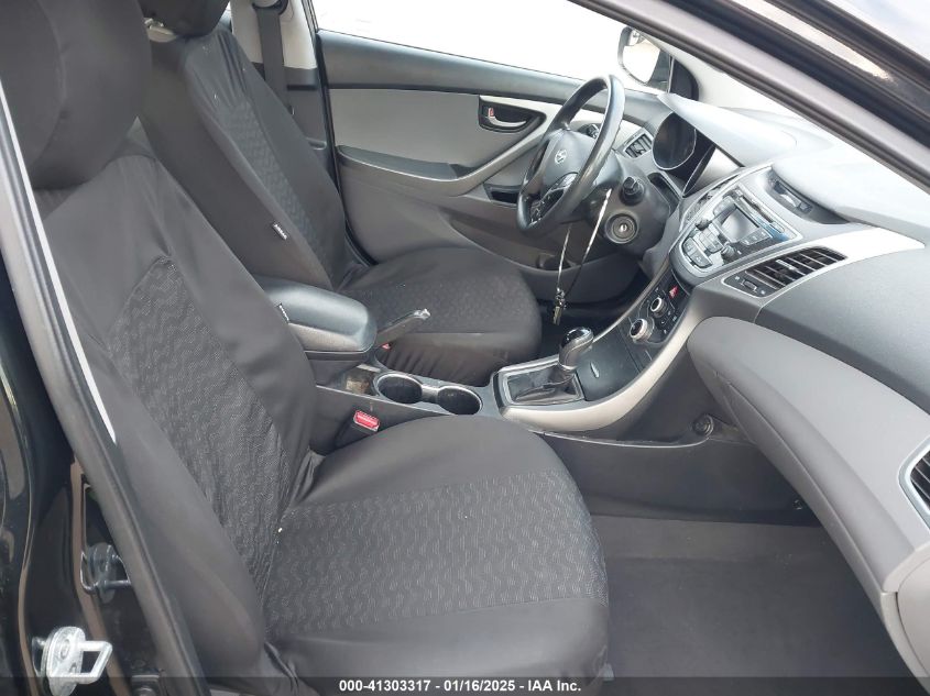 VIN 5NPDH4AE8EH537351 2014 Hyundai Elantra, SE no.5