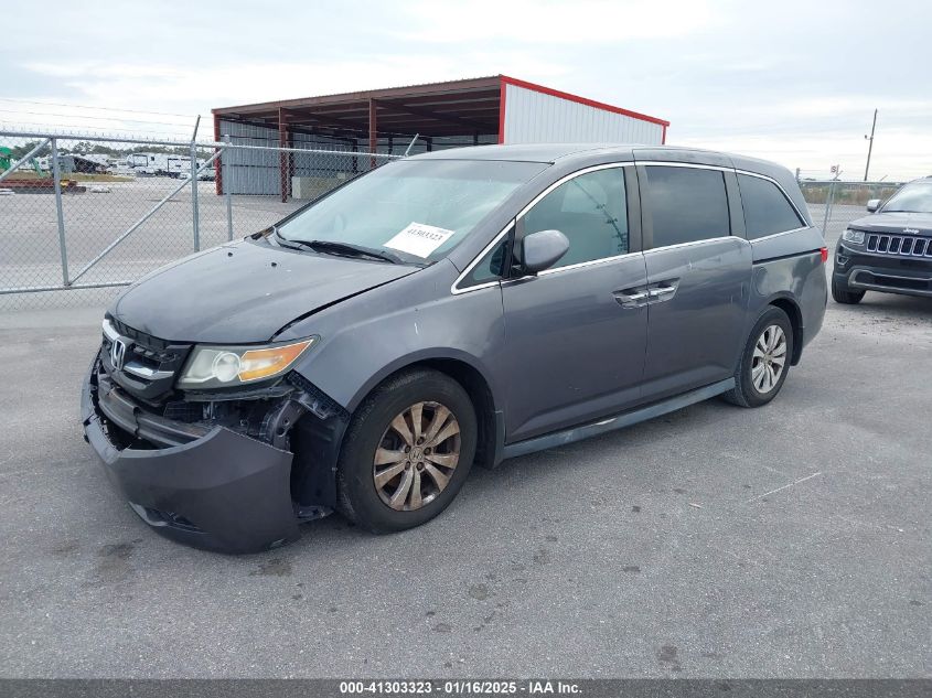 VIN 5FNRL5H44FB121515 2015 HONDA ODYSSEY no.2