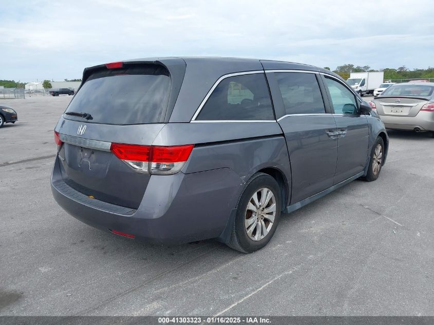 VIN 5FNRL5H44FB121515 2015 HONDA ODYSSEY no.4