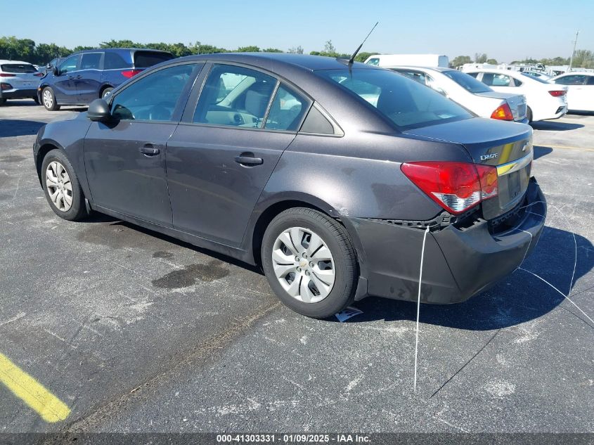 VIN 1G1PA5SG0E7472063 2014 CHEVROLET CRUZE no.3