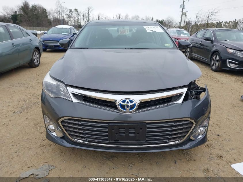 VIN 4T1BD1EB6DU013777 2013 Toyota Avalon, Hybrid Li... no.13