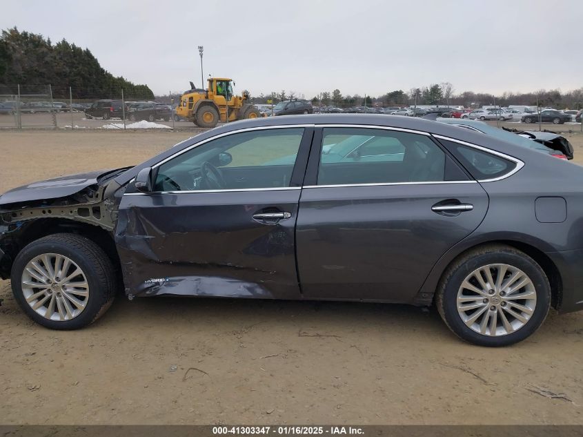 VIN 4T1BD1EB6DU013777 2013 Toyota Avalon, Hybrid Li... no.15