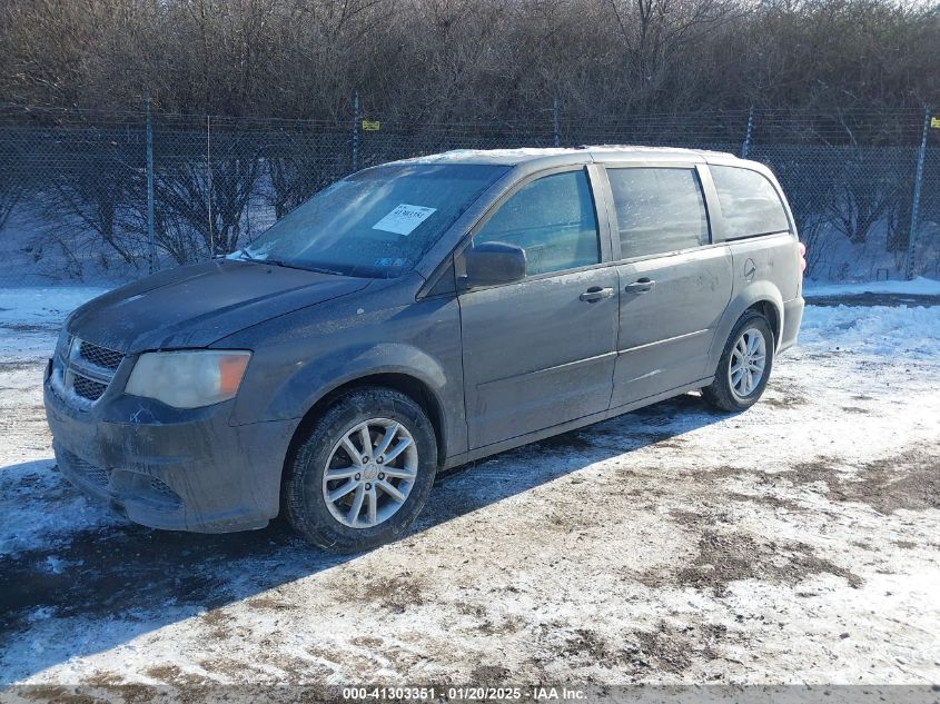 VIN 2C4RDGCGXGR211333 2016 Dodge Grand Caravan, Sxt no.2