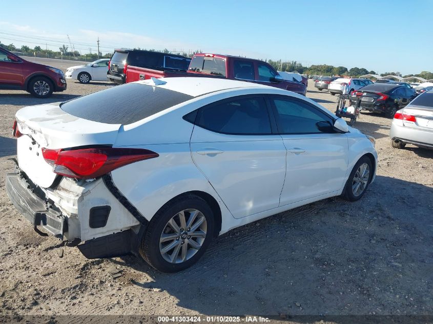 VIN 5NPDH4AE2FH576017 2015 HYUNDAI ELANTRA no.15