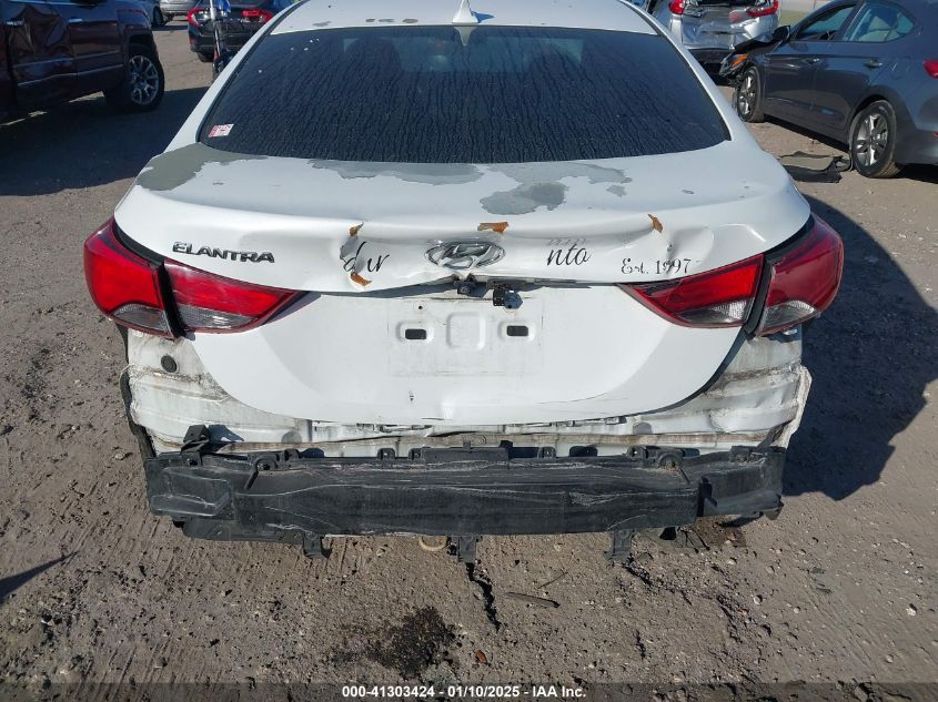 VIN 5NPDH4AE2FH576017 2015 HYUNDAI ELANTRA no.6