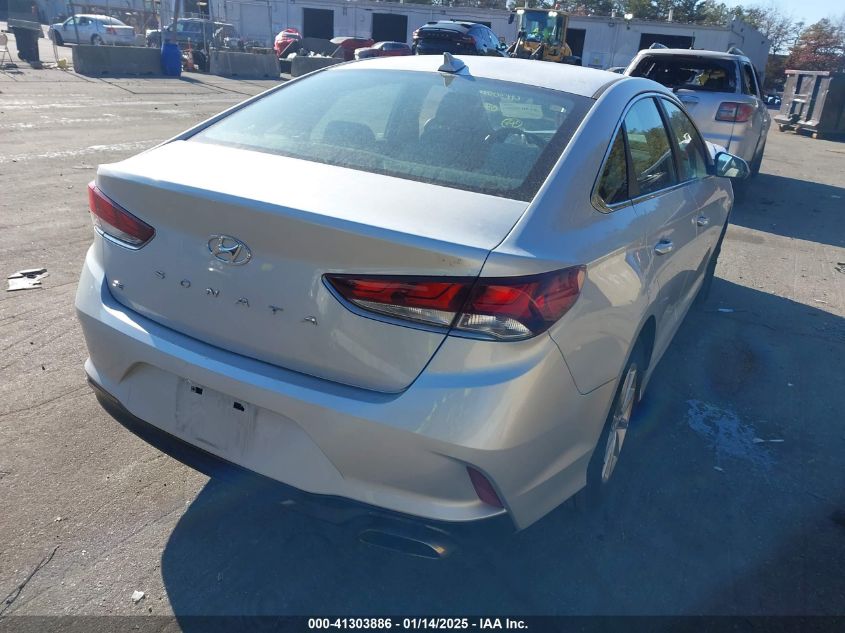 VIN 5NPE24AF4JH673372 2018 Hyundai Sonata, SE no.4