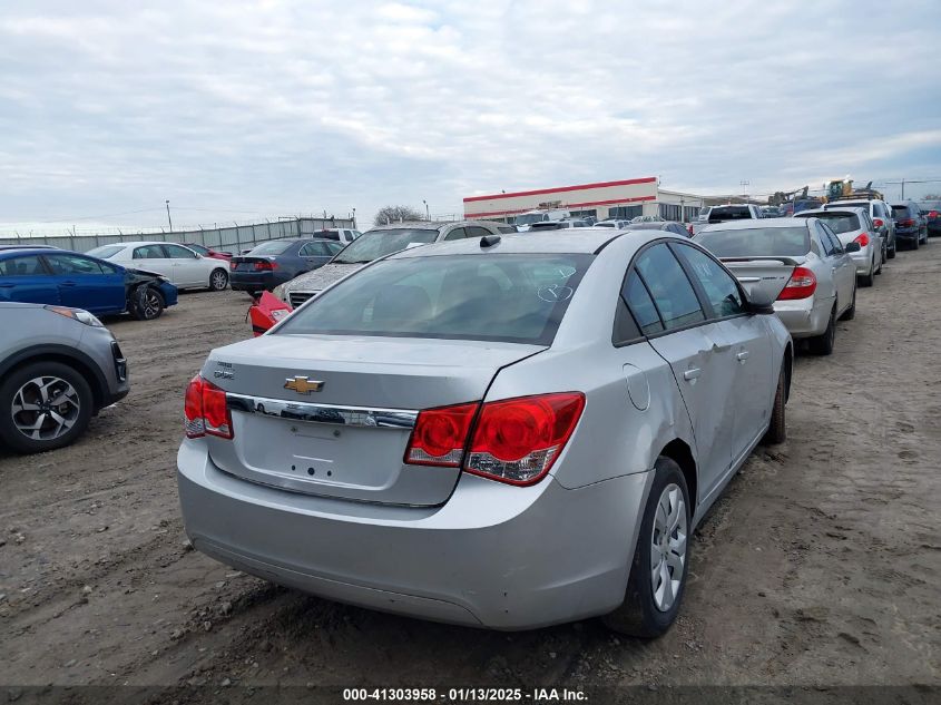 VIN 1G1PA5SH1E7465552 2014 Chevrolet Cruze, Ls Auto no.4