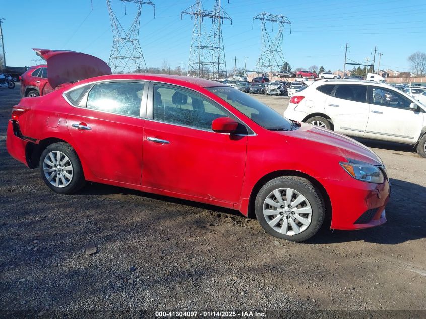 VIN 3N1AB7AP9HY324135 2017 Nissan Sentra, SV no.1