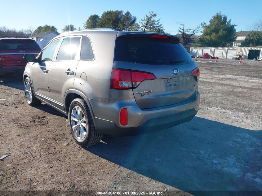 VIN 5XYKUDA78FG630562 2015 KIA Sorento, Ex V6 no.3