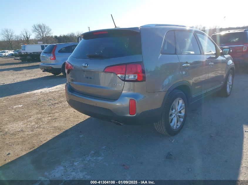 VIN 5XYKUDA78FG630562 2015 KIA Sorento, Ex V6 no.4