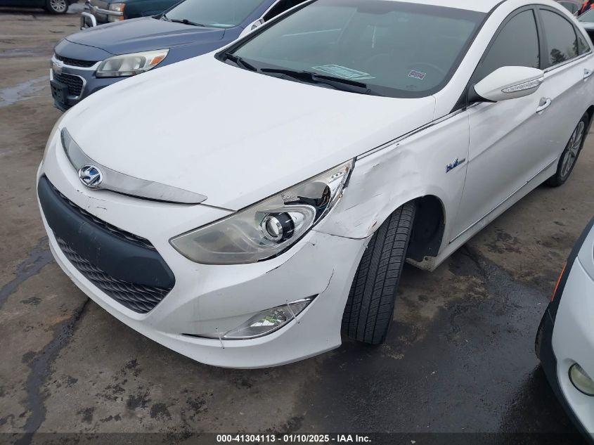 VIN KMHEC4A44DA080534 2013 HYUNDAI SONATA HYBRID no.6