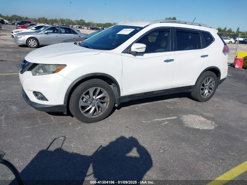 VIN 5N1AT2MT7EC789793 2014 Nissan Rogue, SL no.2