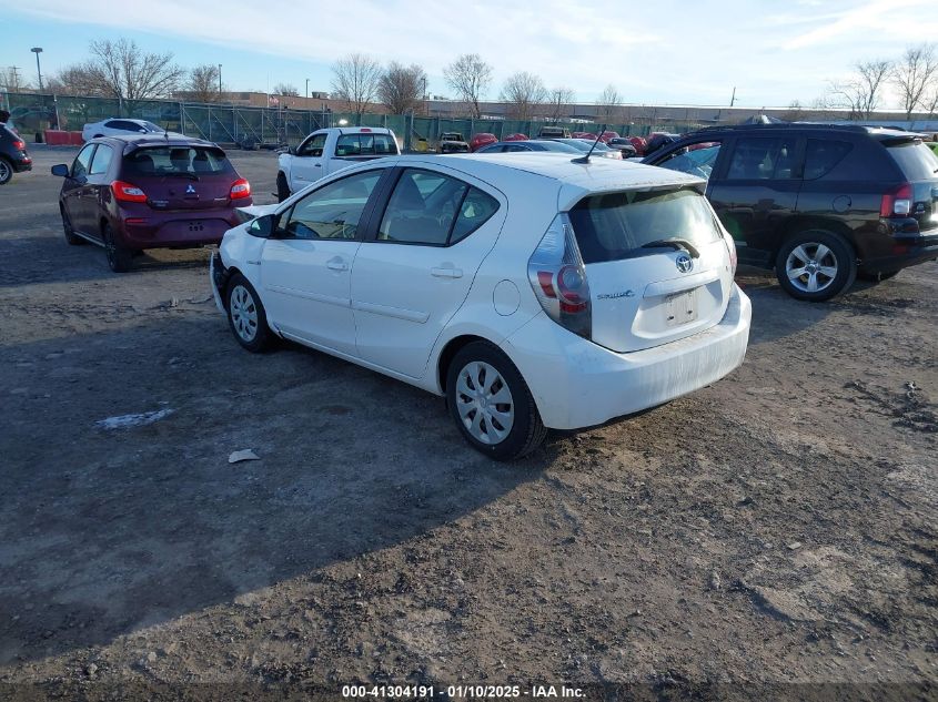 VIN JTDKDTB38D1532909 2013 Toyota Prius, C Three no.3