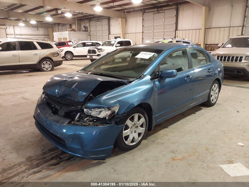 2008 HONDA CIVIC SDN VIN: 1HGFA16578L053595