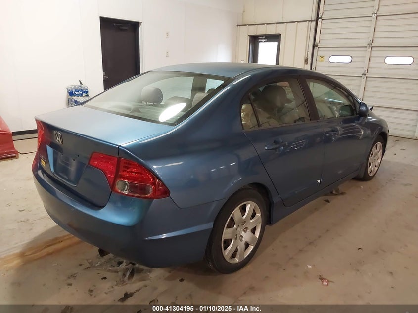 2008 HONDA CIVIC SDN VIN: 1HGFA16578L053595