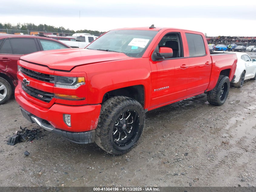 2016 CHEVROLET SILVERADO 1500 VIN: 3GCUKREH4GG376950