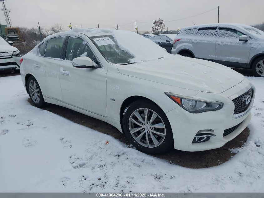 VIN JN1EV7AR2GM342813 2016 INFINITI Q50 no.1