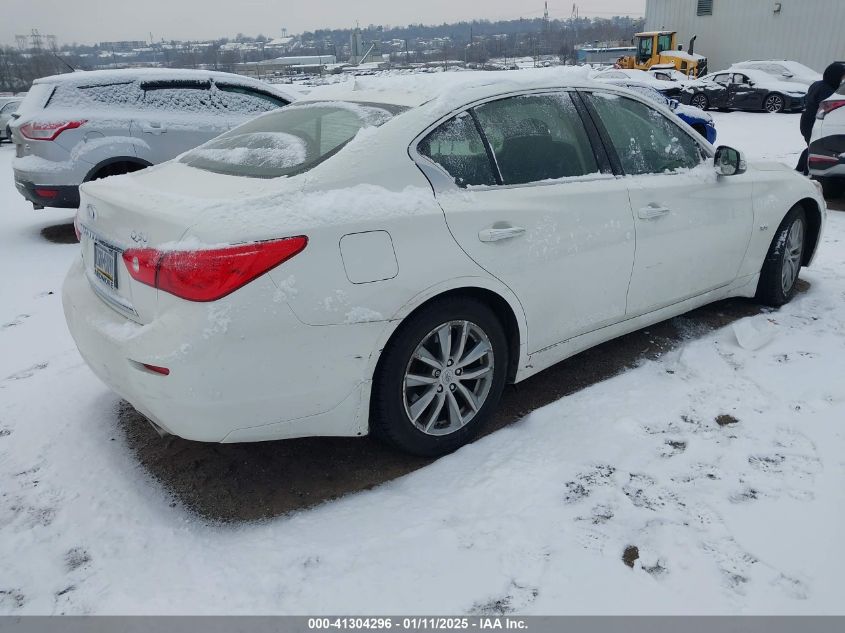 VIN JN1EV7AR2GM342813 2016 INFINITI Q50 no.4