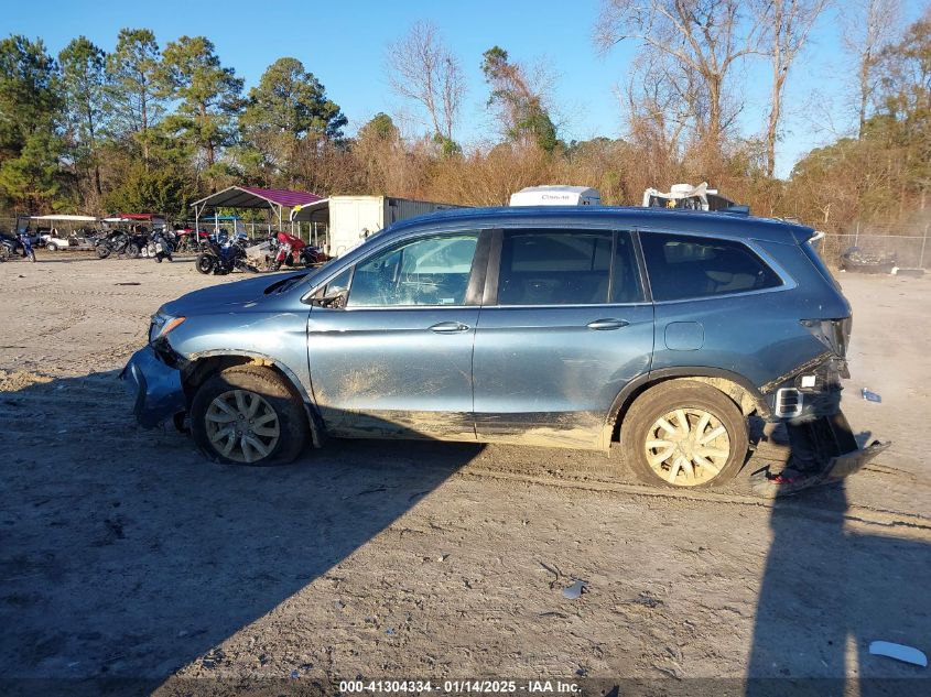 2021 Honda Pilot 2Wd Ex VIN: 5FNYF5H33MB004693 Lot: 41304334