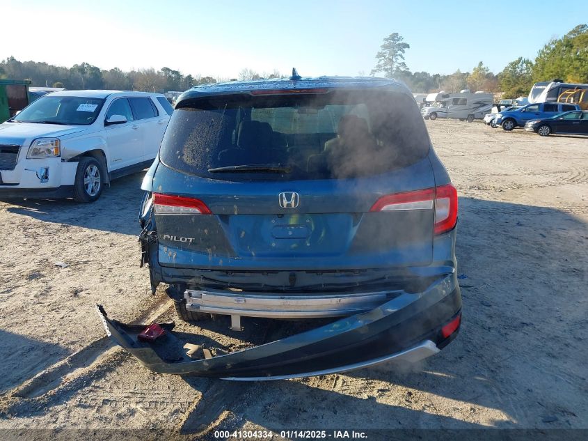 2021 Honda Pilot 2Wd Ex VIN: 5FNYF5H33MB004693 Lot: 41304334