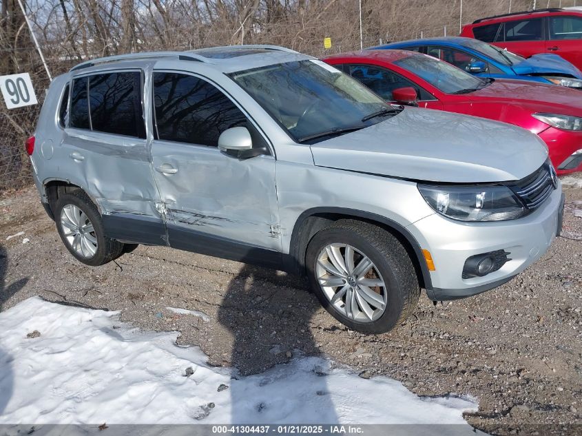 2014 VOLKSWAGEN TIGUAN SEL - WVGBV3AXXEW523551