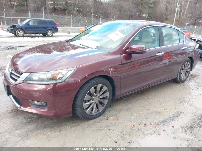 VIN 1HGCR2F80FA030194 2015 Honda Accord, Ex-L no.2