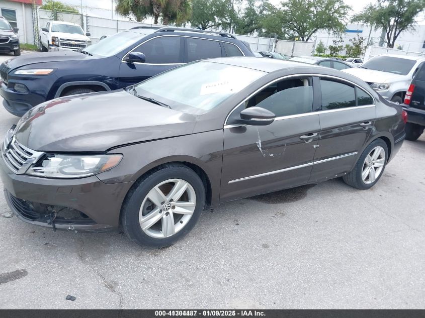 VIN WVWBP7ANXEE530185 2014 VOLKSWAGEN CC no.2