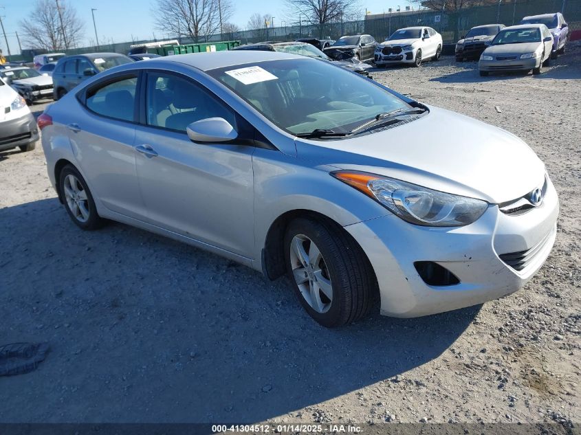 VIN KMHDH4AE6DU863990 2013 Hyundai Elantra, Gls no.1